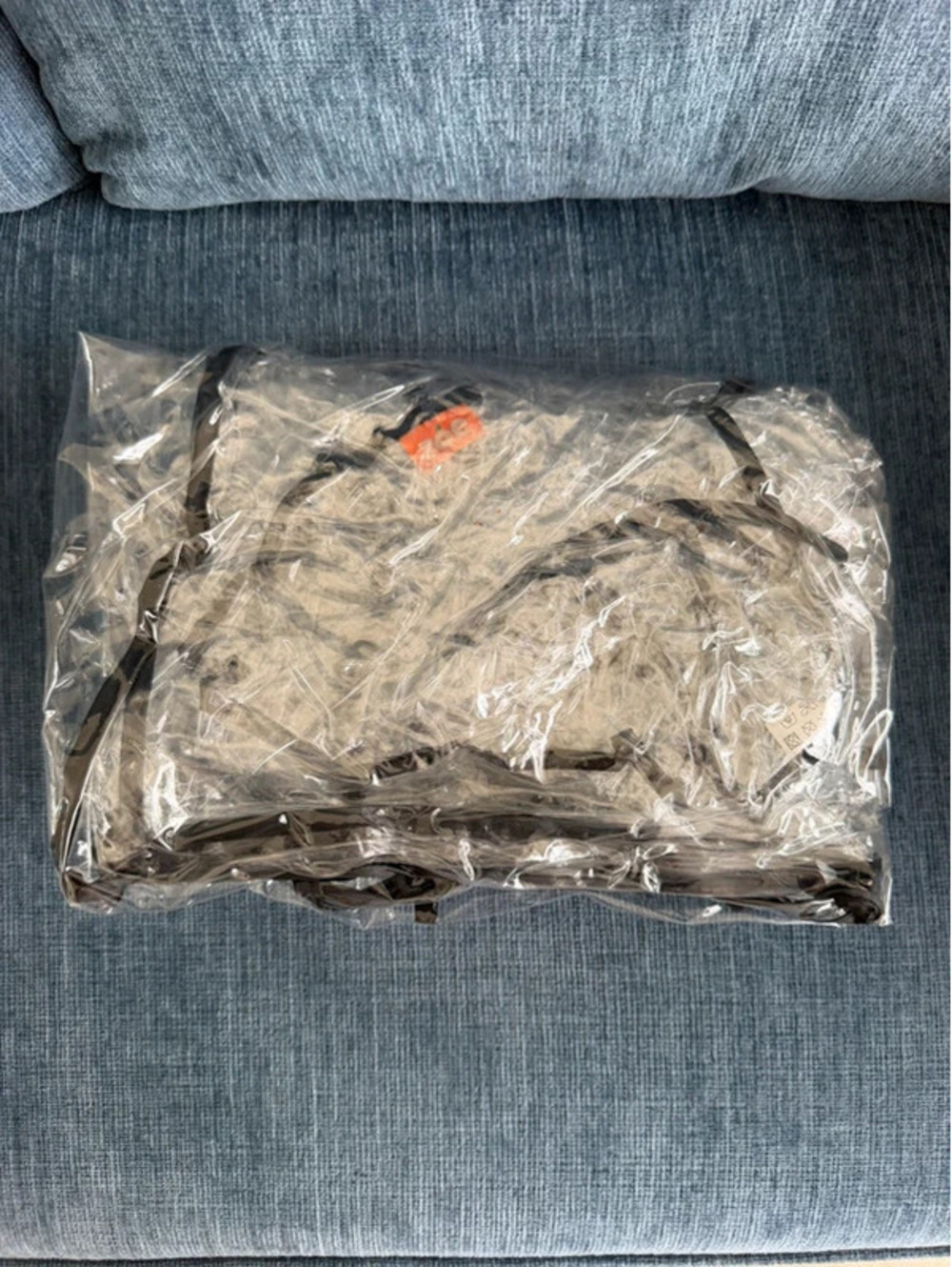 ZOE double stroller plastic rain cover